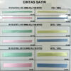 CINTA SATIN 1/4 ROLLO 100 YDS