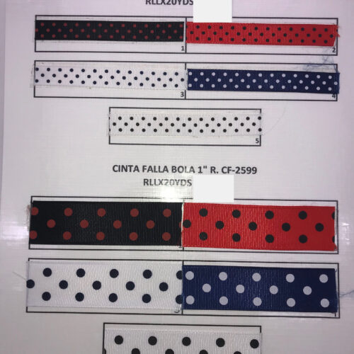CINTA FALLA BOLITA 1/2 y 1"