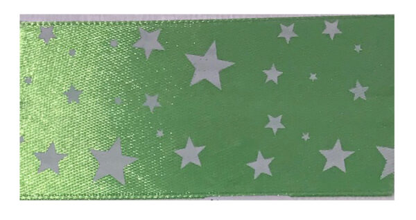 CINTA SATIN ESTAMPADA ESTRELLA CIS-00678-1-1/2 25 YDS