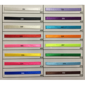 CINTA SATIN 1/4 ROLLO 100 YDS