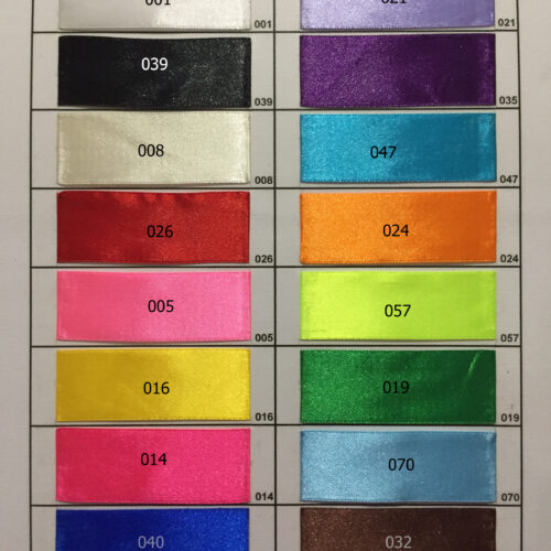 CINTA SATIN 1PULGADA 25MM ROLLO 50 YDS