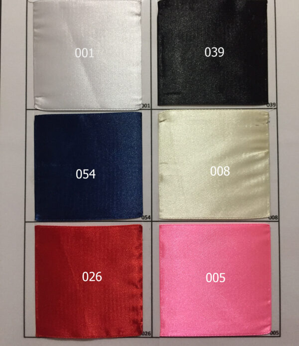 CINTA SATIN 3 PULGADAS 75MM ROLLO 25YDS