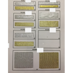 CINTA LUREX Y LENTEJUELA OLEOGRAFICA