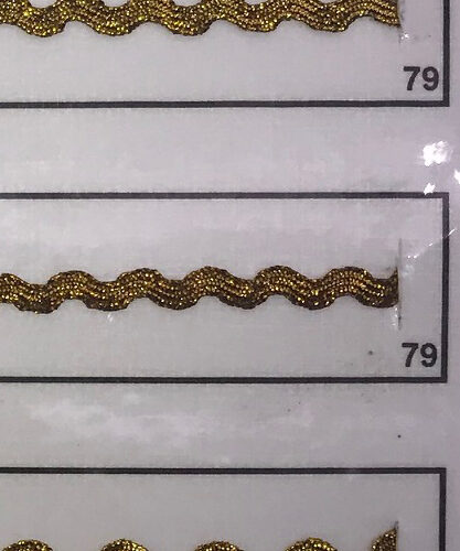 TRENCILLA METALIZADA
